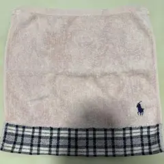 Ralph Lauren ピンクタオル チェック柄