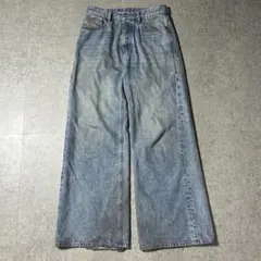 GOAR.archive BLUE WAIST BAGGY DENIM - メルカリ
