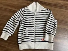 ストライプ柄パーカー 100cm