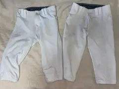 美品ミズノプロ野球パンツSショートフィットホワイト2枚セットMizunoPro