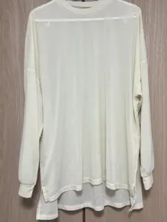 シアー長袖シャツ