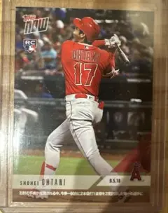 大谷翔平　topps now 2018 ＃692J ルーキーカード
