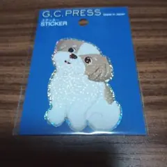 G.C.PRESS シーズー 耐水 耐光ステッカー 新品未開封