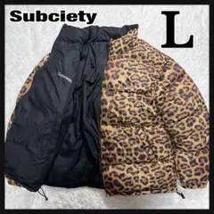 CRY BABY 様Subciety リバーシブル ダウンジャケット L 黒.