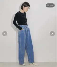 アダムエロペ　ガーメントダイコーデュロイパンツ　美品　38