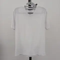 【まとめ買い可✨】NICOLE Selection Vネック Tシャツ ホワイト