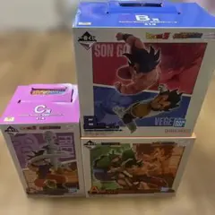 一番くじ ドラゴンボール A賞 孫悟空 VS マジュニア B賞 C賞 セットのサムネイル