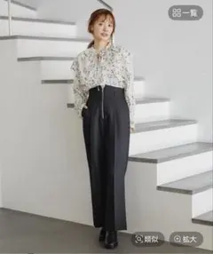 mysty woman フロントZIPパンツのサムネイル