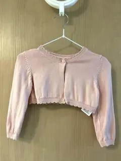 【値下げ】 Baby Gapクロップド　カーディガン 長袖　ショート丈