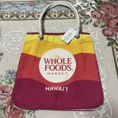ホールフーズ エコバッグ　トートバッグ　新品未使用