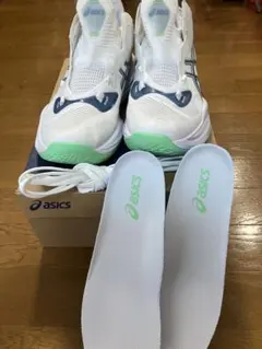 ASICS バレーボールシューズ メタライズ2 西田有志モデル　26,5cm ASICS バレーボールシューズ メタライズ2 西田有志モデル - メルカリ