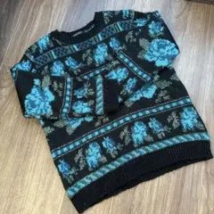 ROSEBUD柄ニット【レディース】