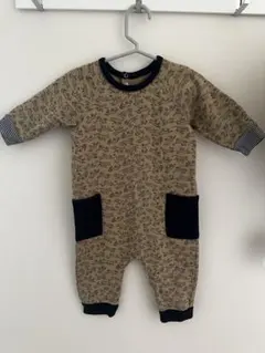 Petit Bateau 動物柄ロンパース