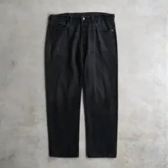 90s リーバイス550サルファーブラックデニム 黒ブラックW36L30USA製