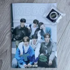 TWS WEGO Magazine 雑誌　ピンバッジ　ノベルティ　2点セット