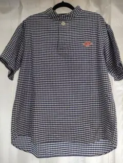 DANTON ギンガムチェック 半袖シャツ　リメイク品のサムネイル