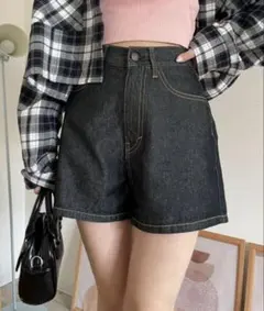 WEGO デニム　ショートパンツ　Sのサムネイル