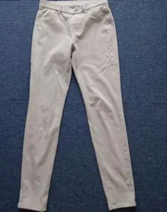 ユニクロ　スキニーパンツ　M　オフホワイト