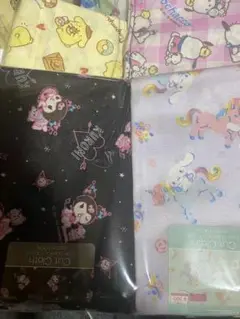 コットン風生地セット 4柄
