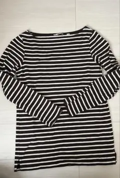ユニクロ　UNIQLO ボーダー　長袖　ロンT