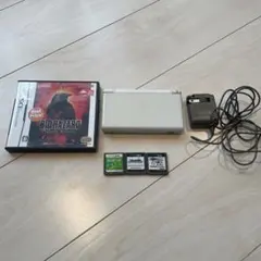 「動作確認済」Nintendo DS Lite ホワイト アダプターソフト付