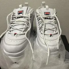 FILA 厚底ホワイトスニーカーのサムネイル