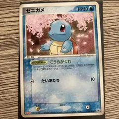 超希少・未使用・美品】ゼニガメ DPt-Pプロモカード おみやげえらび