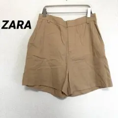 3008M○ザラ　ZARA ショートパンツ　XS ベージュ系　ボトムス　シンプル