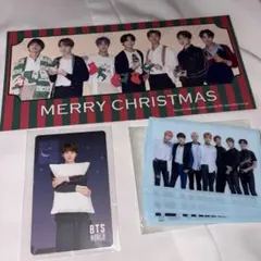 BTSWORLD SUGAユンギ トレカ army クリスマスカード スリーブ