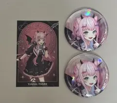 にじさんじ Devil's Invitation 缶バッジ ヤン・ナリ - メルカリ