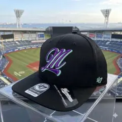 千葉ロッテマリーンズ 47 MVP DP キャップ ブラックのサムネイル