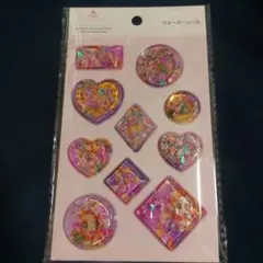 【匿名配送】ウォーターシール ラプンツェル ディズニー セリア シール