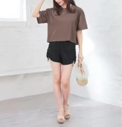 HONEY'S ハニーズ 水着 4点セット Lサイズ　ブラウン　セパレート