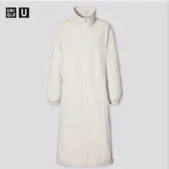 ユニクロU ナイロンフーデット コート UNIQLO U XS