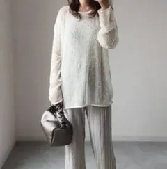 つぶつぶシアーニット　ZARAディーホリック、しまむら、ディスコート、神戸レタス