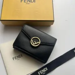♡FENDI♡ ブラックFF 三つ折り財布 楽天市場】フェンディ 財布（形状（財布）三つ折り財布）（財布