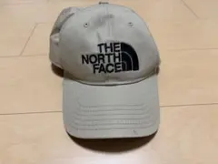 THE NORTH FACE ベージュキャップ