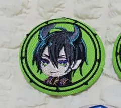 ツイステッドワンダーランド　刺繍缶バッチ　缶バッチ　マレウス