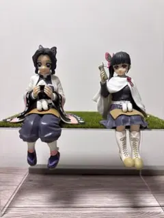 鬼滅の刃 フィギュア ちょこのせシリーズ 胡蝶しのぶ&栗花落カナヲ2体セット