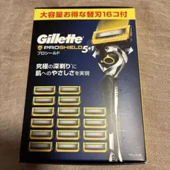 ジレット　プロシールド　PROSHIELD　カミソリ 本体・替刃16個 新品のサムネイル