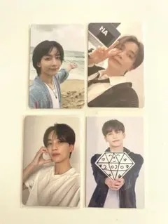 SEVENTEEN セブチ ジョンハン　フォトカード　トレカ　4点セット