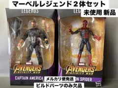 ハズブロ マーベルレジェンド キャプテンアメリカ アイアンスパイダー 未使用新品のサムネイル