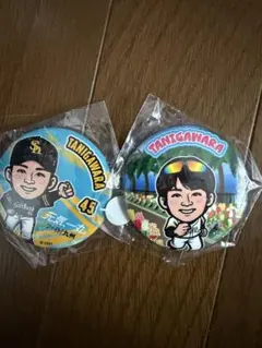 缶バッジ　さんま　明石家さんま 明石家さんま 缶バッジ - メルカリ