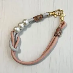 【ハンドメイド】スマホ用ハンドストラップ