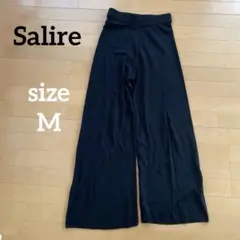 黒 ワイドパンツ