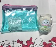 サンリオ　ちびっとも　クリアポーチ　ハンギョドン