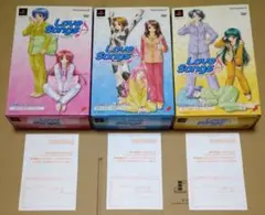 【各完品、良品】LoveSongs ラブソングス 初回限定版 PS2 3点セット