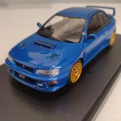 ミニッツ オートスケール スバル インプレッサ 22B-STI クロームブルー