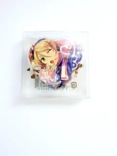 あんスタ　ホワイトデー　ハート缶バッジ　白鳥藍良