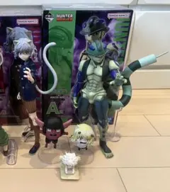 一番くじ ハンターハンター キメラアント　メルエム　ピトー　ユピー　プフ